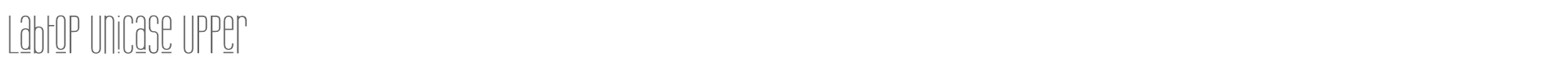 Labtop LABTUUP_.ttf font preview